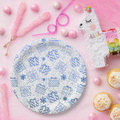 kerstcadeaus 6 papieren bordje (Feest)