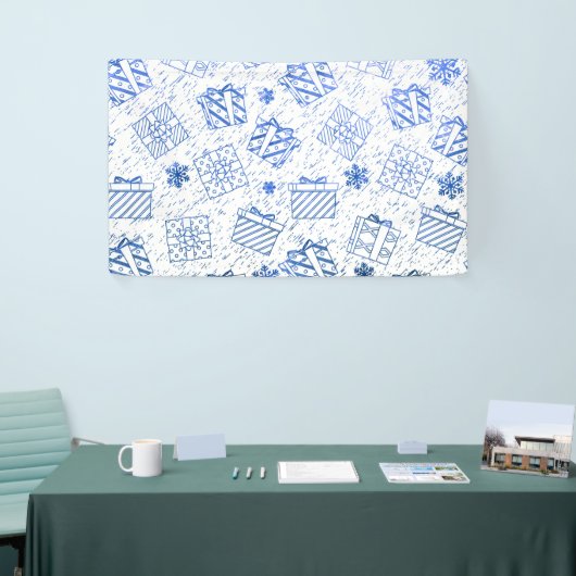 kerstcadeaus 6 spandoek (Beurs)