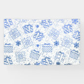 kerstcadeaus 6 spandoek (Horizontaal)