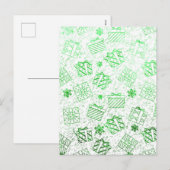 Kerstcadeaus 7 feestdagenkaart (Voorkant / Achterkant)