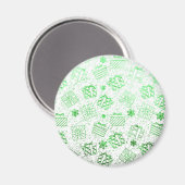 kerstcadeaus 7 magneet (Voorkant / Achterkant)