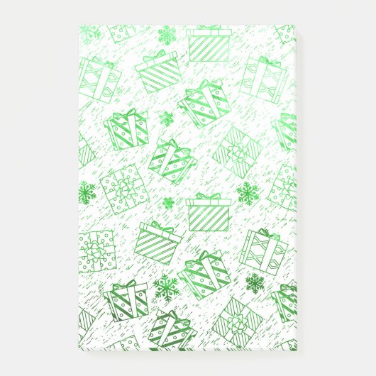 kerstcadeaus 7 post-it® notes (Voorkant)