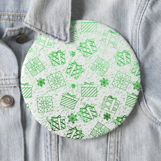kerstcadeaus 7 ronde button 6,0 cm (In situ)