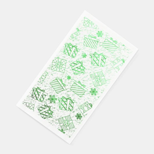 kerstcadeaus 7 servet (Hoek)