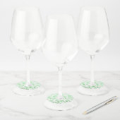 kerstcadeaus 7 wijnglaslabel (Set)