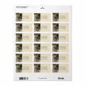 kerstcadeaus  adreslabel etiket (Full Sheet)