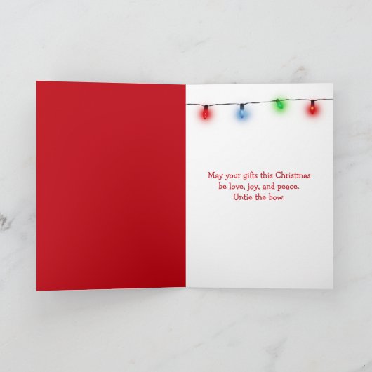 Kerstcadeaus afgeleverd met parachutes kaart (Binnen)