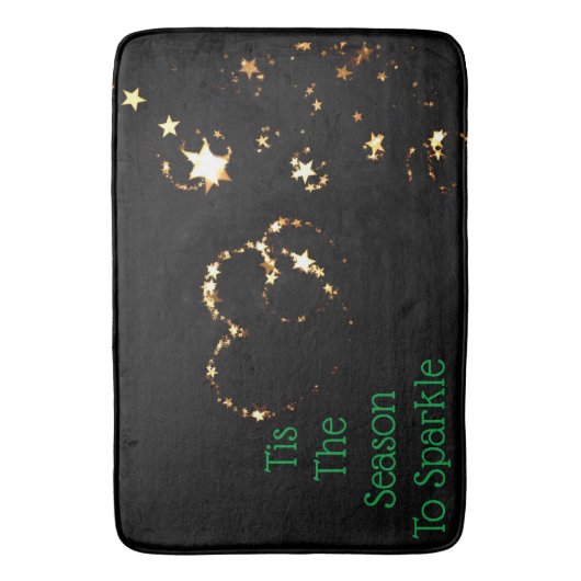 kerstcadeaus badmat (Voorkant Verticaal)