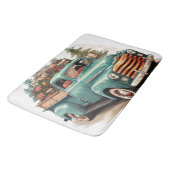 kerstcadeaus badmat (Gekanteld)