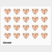 Kerstcadeaus Baubles Santa Hat Berries Hart Sticker (Vel)
