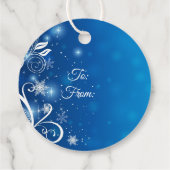 kerstcadeaus bedankjes labels (Achterkant)