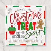 kerstcadeaus bedankjes labels (Voorkant)