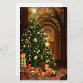 kerstcadeaus briefpapier (Voorkant / Achterkant)