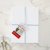 kerstcadeaus cadeaulabel (Met Touw)
