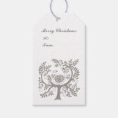 kerstcadeaus cadeaulabel (Voorkant)