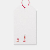 kerstcadeaus cadeaulabel (Achterkant)