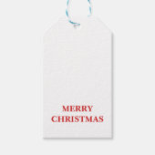 kerstcadeaus cadeaulabel (Voorkant)