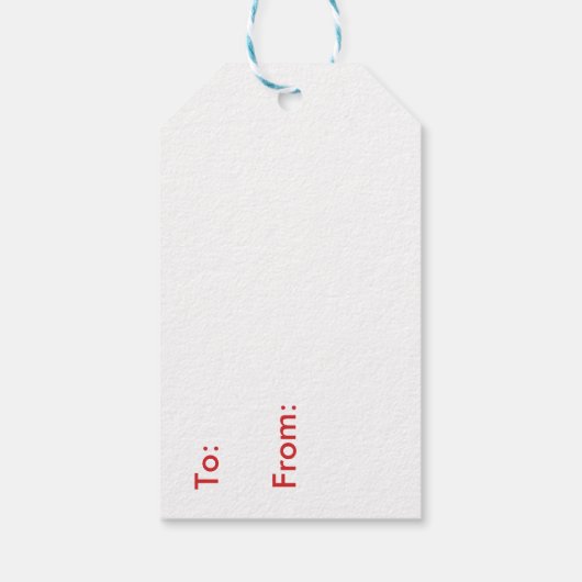 kerstcadeaus cadeaulabel (Achterkant)