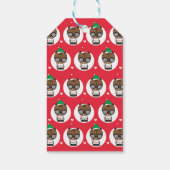 kerstcadeaus cadeaulabel (Achterkant)