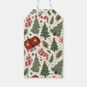 kerstcadeaus cadeaulabel (Achterkant)