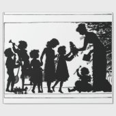 kerstcadeaus cadeaupapier (Vlak)