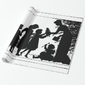 kerstcadeaus cadeaupapier (Uitgerold)