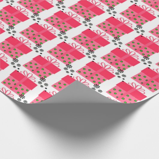 Kerstcadeaus Cadeaupapier (Hoek)