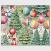 kerstcadeaus cadeaupapier (Vlak)