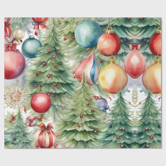 kerstcadeaus cadeaupapier (Vlak)