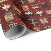 kerstcadeaus cadeaupapier (Rol Hoek)