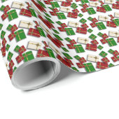 kerstcadeaus cadeaupapier (Rol Hoek)