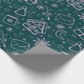 kerstcadeaus cadeaupapier (Hoek)