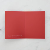 Kerstcadeaus Charles Robinson Vakantie Feestdagen Kaart (Binnen)