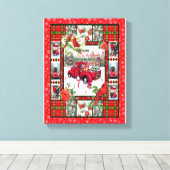 Kerstcadeaus | Dit is mijn kerstfilm kijken Canvas Afdruk (Insitu (Houten vloer))