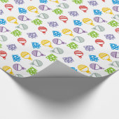 kerstcadeaus en kogelvrije feestdagen cadeaupapier (Hoek)