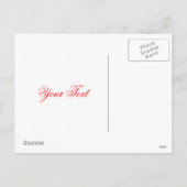 Kerstcadeaus en Ornamenten Feestdagenkaart (Achterkant)