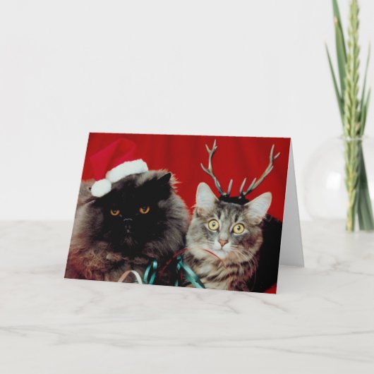 kerstcadeaus feestdagen kaart (Voorkant)