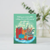 Kerstcadeaus Feestdagenkaart (Staand voorkant)