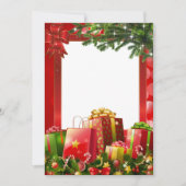 kerstcadeaus feestdagenkaart (Voorkant)