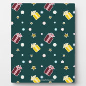 Kerstcadeaus Fotoplaat (Voorkant)