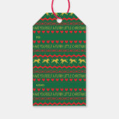 kerstcadeaus FURRY KLEINE CHRISTMAS Cadeaulabel (Achterkant)