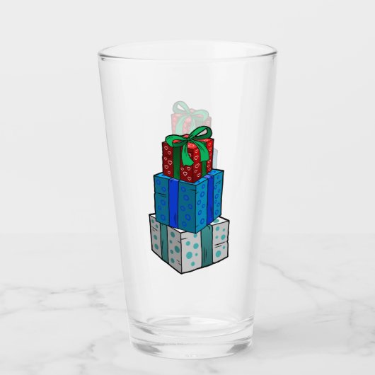 Kerstcadeaus Glas (Voorkant)