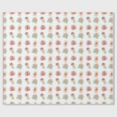 Kerstcadeaus Inpakpapier Pastel (Vlak)