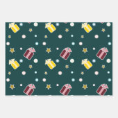 Kerstcadeaus Inpakpapier Vel (Voorkant 3)