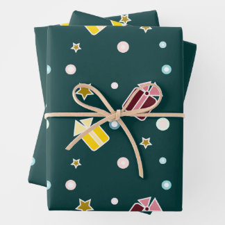 Kerstcadeaus Inpakpapier Vel