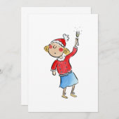 kerstcadeaus kaart (Voorkant / Achterkant)