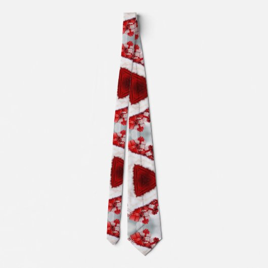 kerstcadeaus kaleidoscoop stropdas (Achterkant)