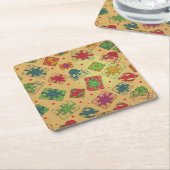 kerstcadeaus kartonnen onderzetters (Schuin)