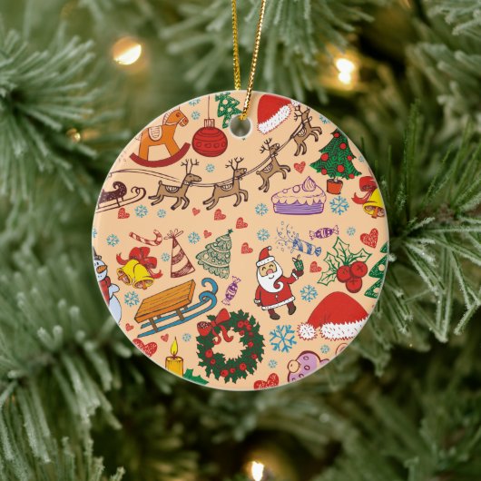 Kerstcadeaus Keramisch Ornament (Boom)