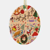 Kerstcadeaus Keramisch Ornament (Rechts)